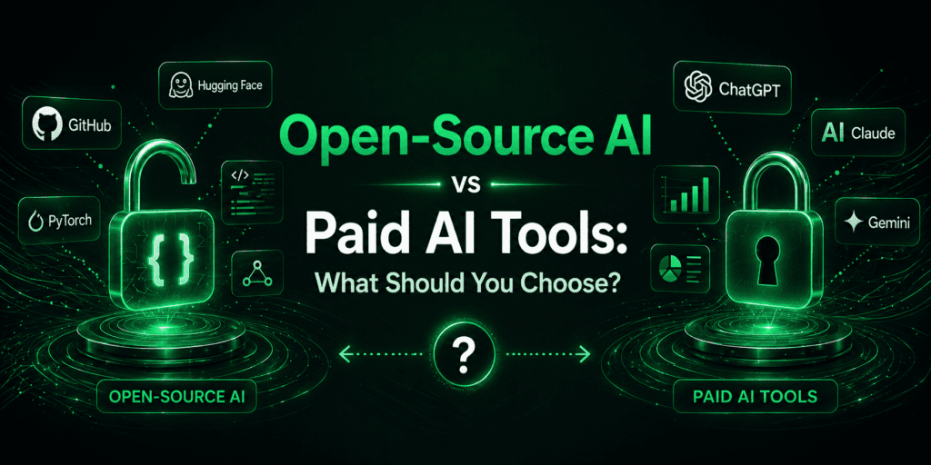 Open-Source AI vs Paid AI Tools: What Should You Choose?