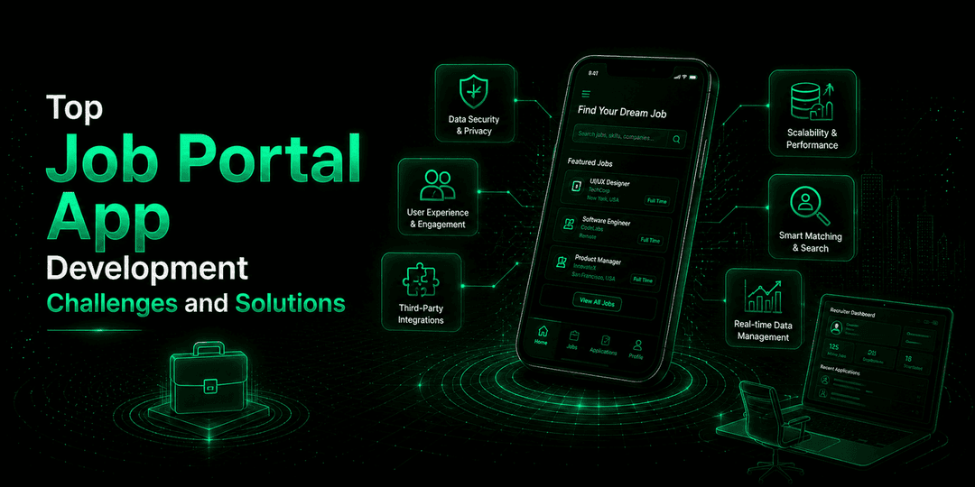 Top Job Portal App Development Challenges and Solutions