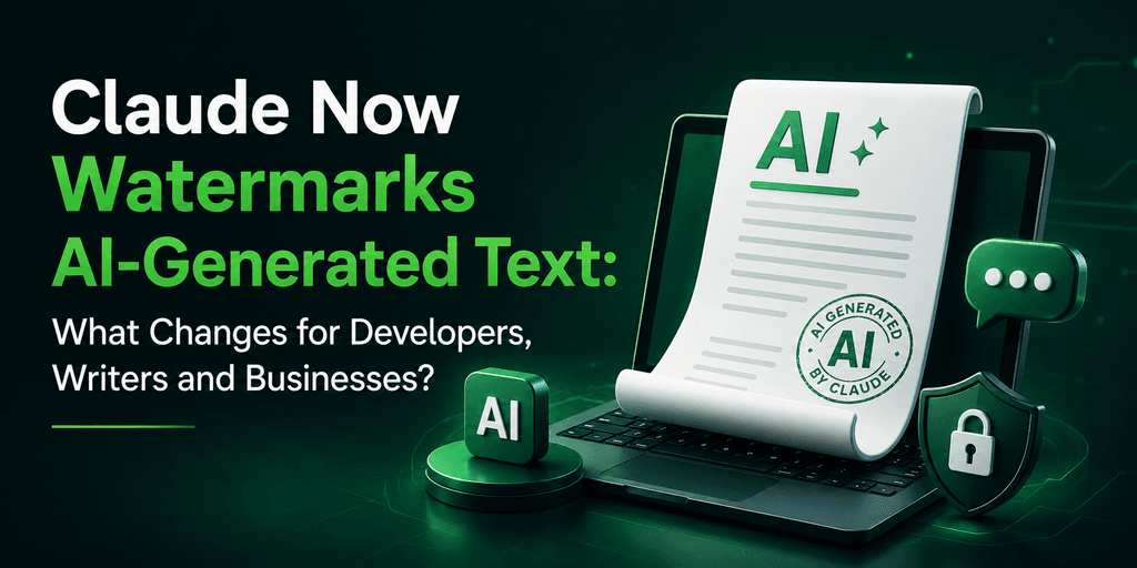 Claude AI Text Watermark: What Changes for Developers, Writers and Businesses?