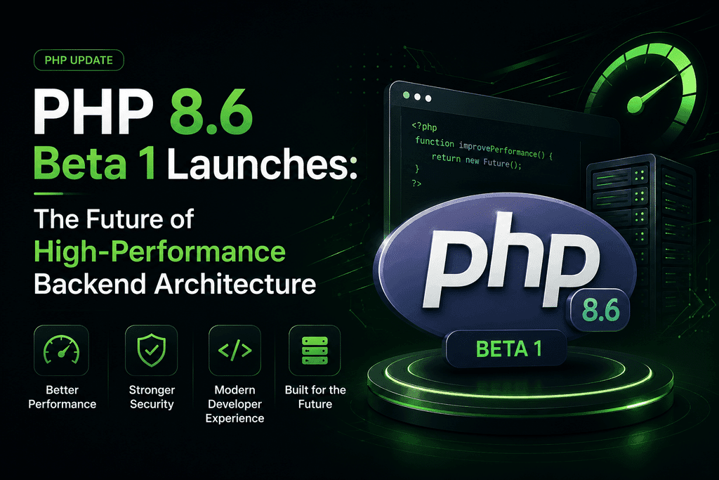 PHP 8.6 Beta 1 Launches: The Future of High-Performance Backend Architecture
