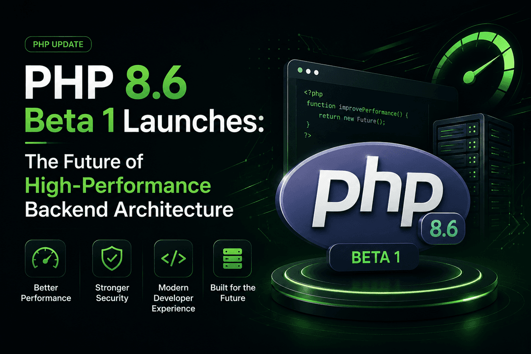 PHP 8.6 Beta 1 Launches: The Future of High-Performance Backend Architecture